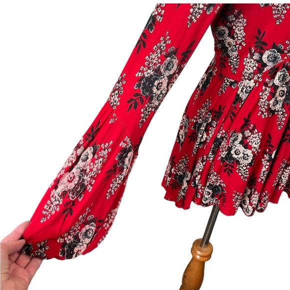 Free People Speak Easy Printed Top - Picture 9 of 15